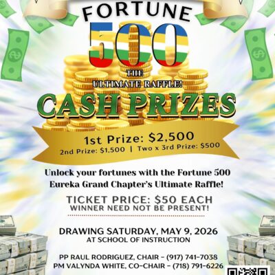 Fortune 500 Raffle Ticket